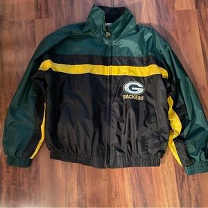 Green Bay packers pro player XL spring jacket